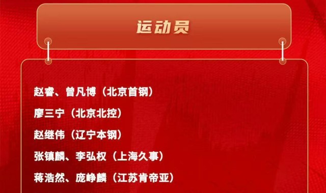 完美体育直播机构-中国男篮公布世预赛集训大名单：高诗岩入选，留洋的余嘉豪在列